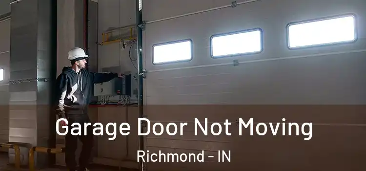  Garage Door Not Moving Richmond - IN